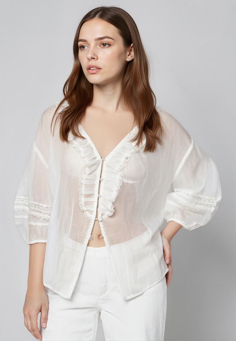 Summer new high-end commuting versatile top CA25091405W