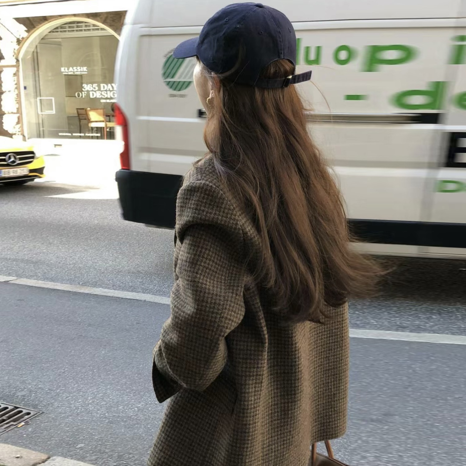 Autumn new French retro commuting coat CA25102005BW