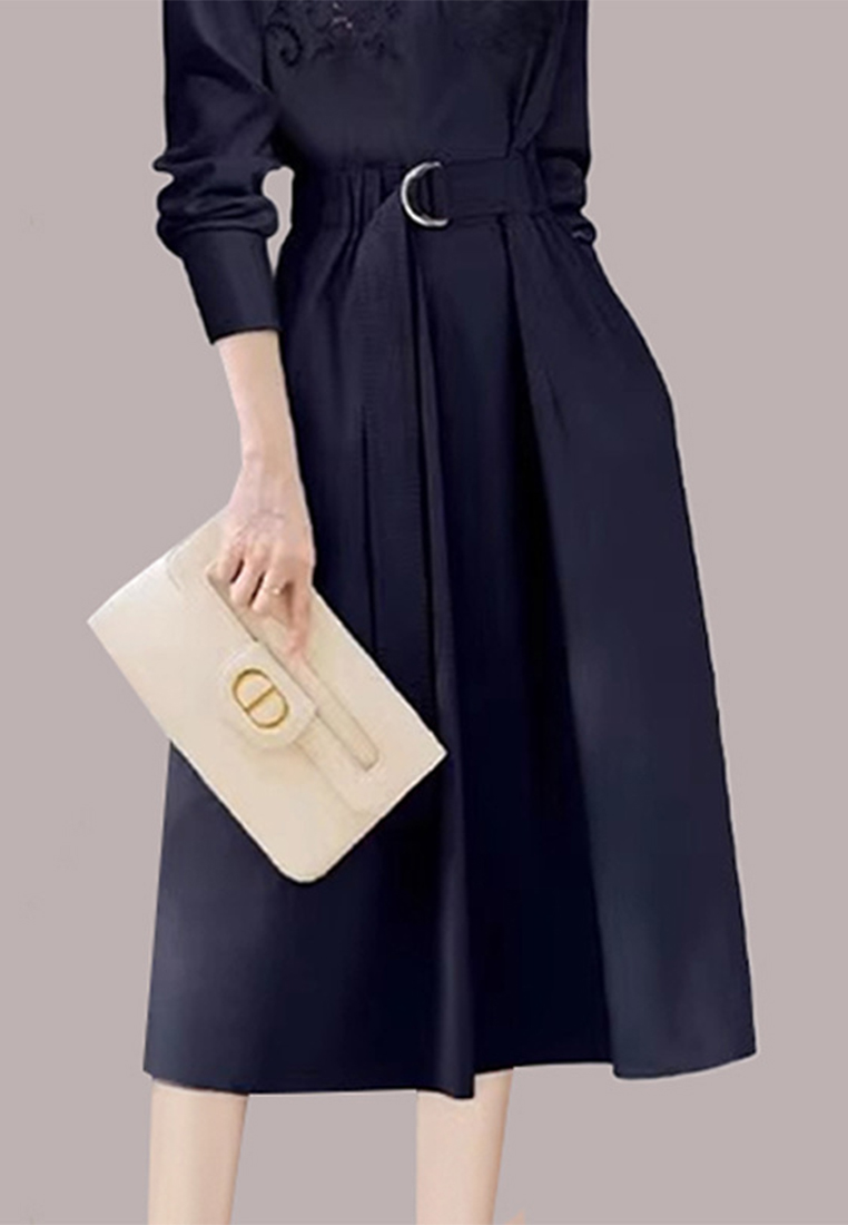 Elegant chic fashionable hollow strap dress CA120405