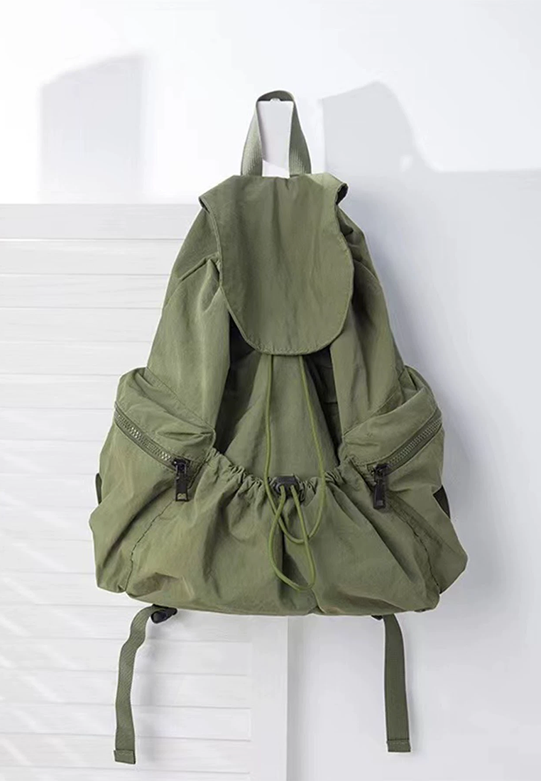Solid color practical and fashionable backpack CA25030305BL