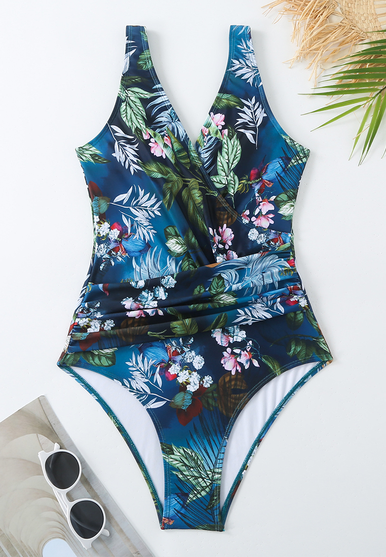 New one-piece swimsuit + chiffon skirt two-piece set CA25030505MT