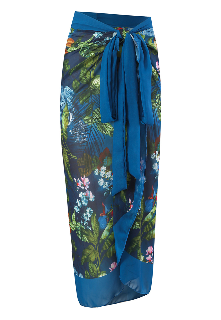 New one-piece swimsuit + chiffon skirt two-piece set CA25030505MT