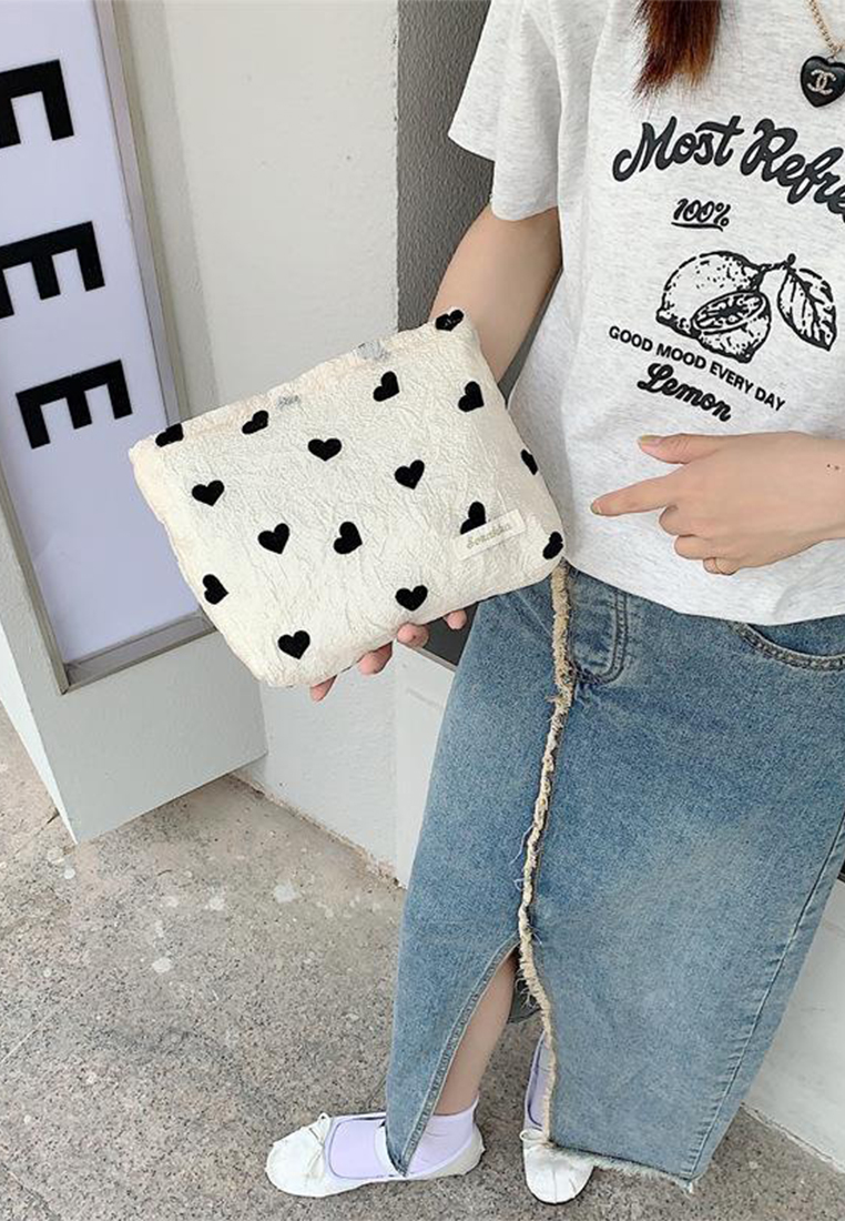 New Textured Canvas Large Capacity Shoulder Tote CA25061750MT-1