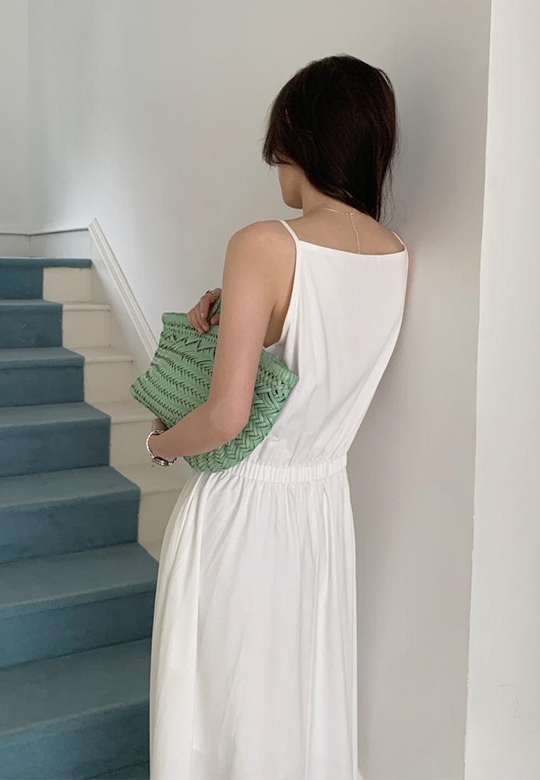 French retro loose sleeveless camisole dress CA225042252W