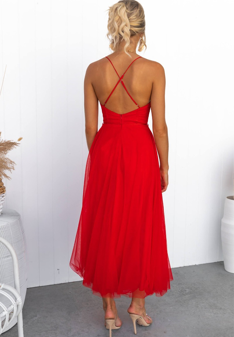 Summer new sexy camisole casual dress CA25042252BK