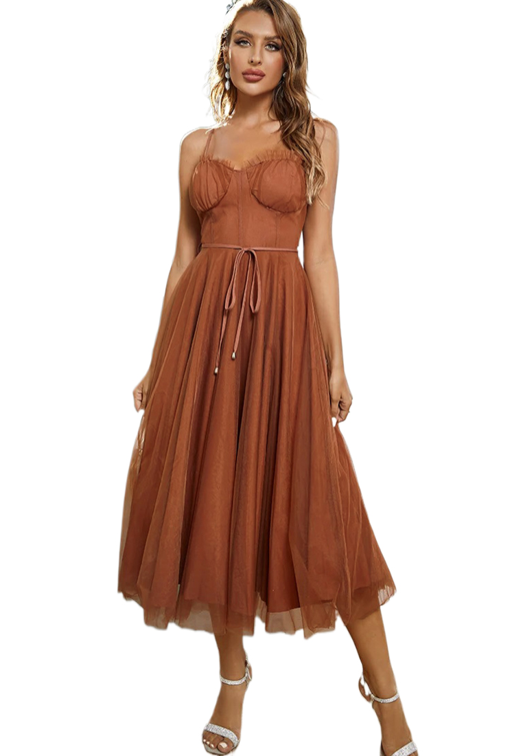 Summer new sexy camisole casual dress CA25042252BK