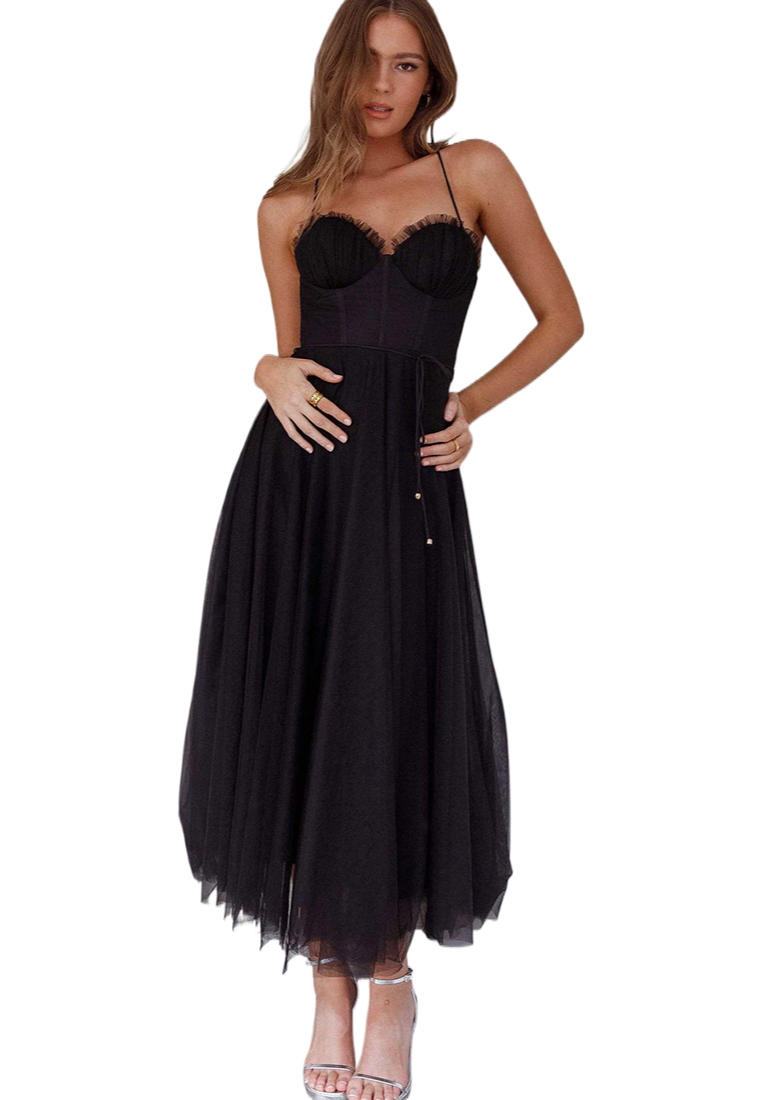 Summer new sexy camisole casual dress CA25042252BK