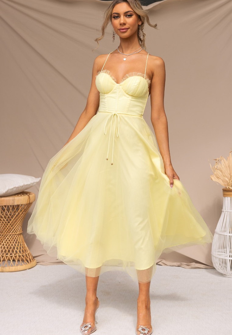 Summer new sexy camisole casual dress CA25042252BK