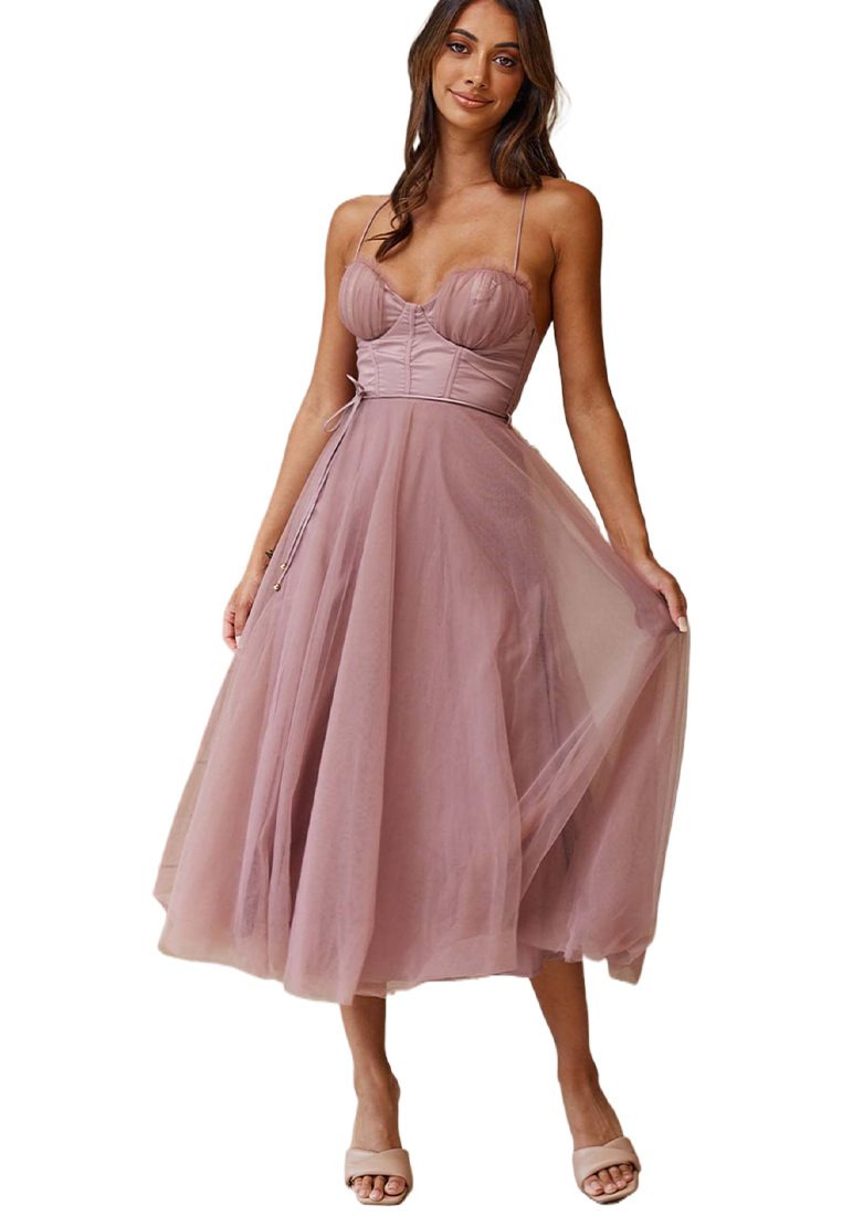 Summer new sexy camisole casual dress CA25042252BK