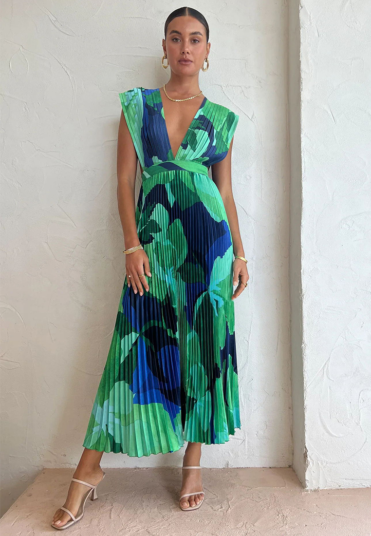 Summer new sleeveless casual dress CA25042254GR