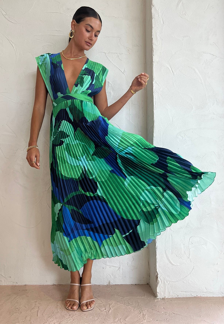 Summer new sleeveless casual dress CA25042254GR