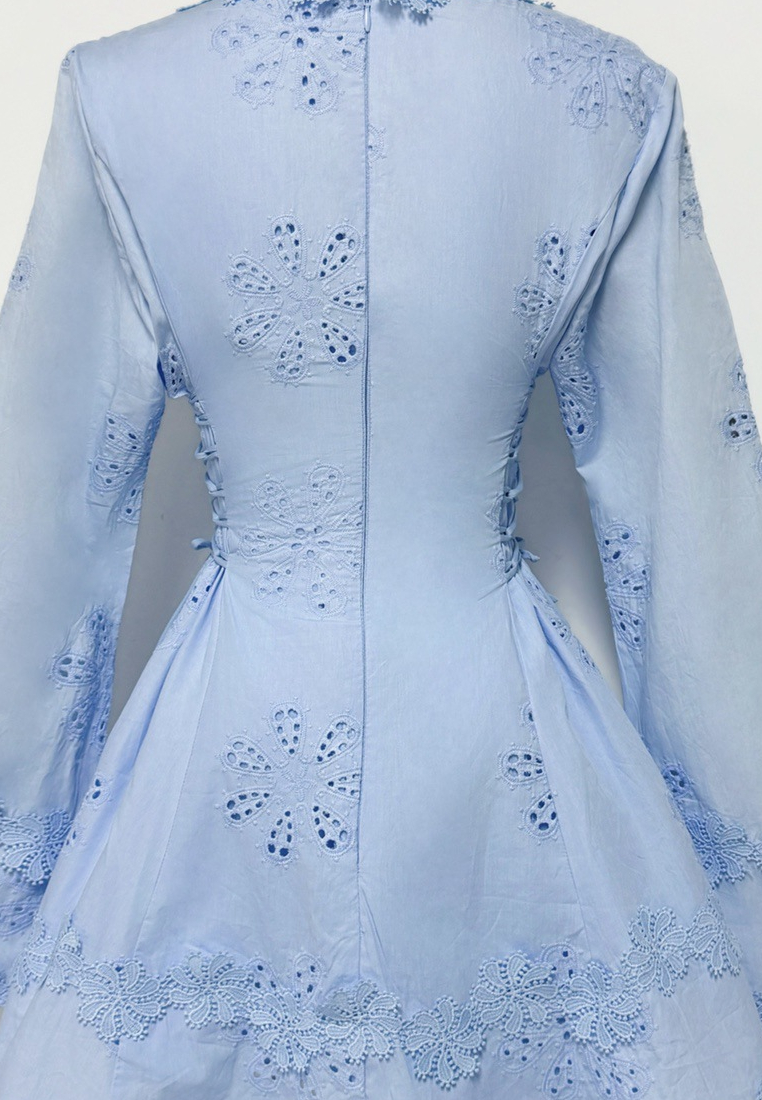 New French light luxury elegant embroidered dress CA25091455W