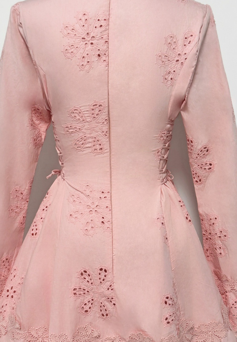 New French light luxury elegant embroidered dress CA25091455W