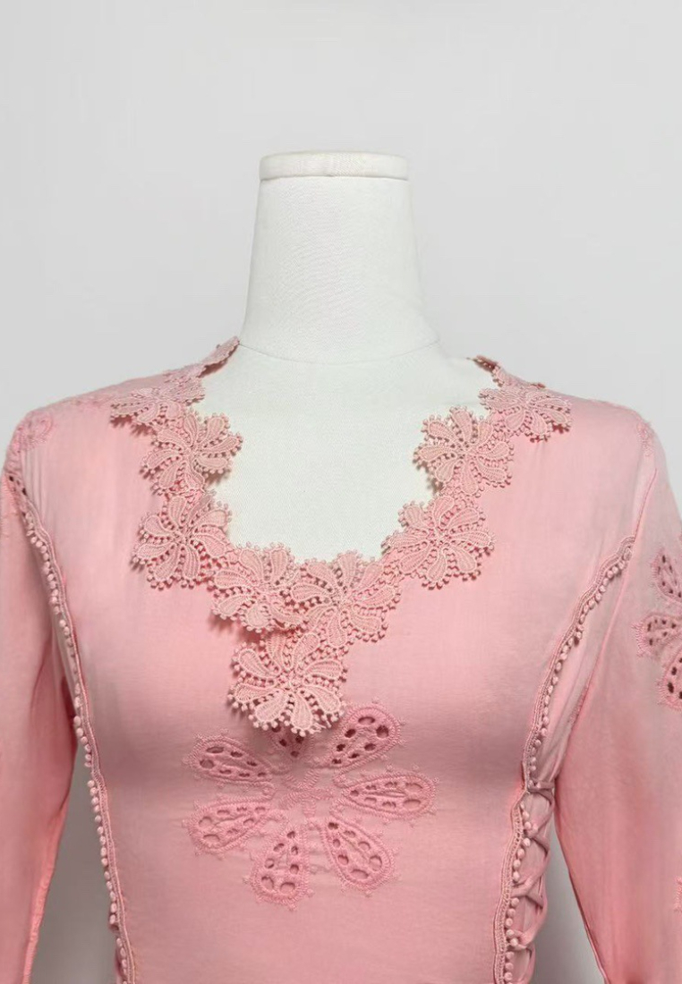 New French light luxury elegant embroidered dress CA25091455W