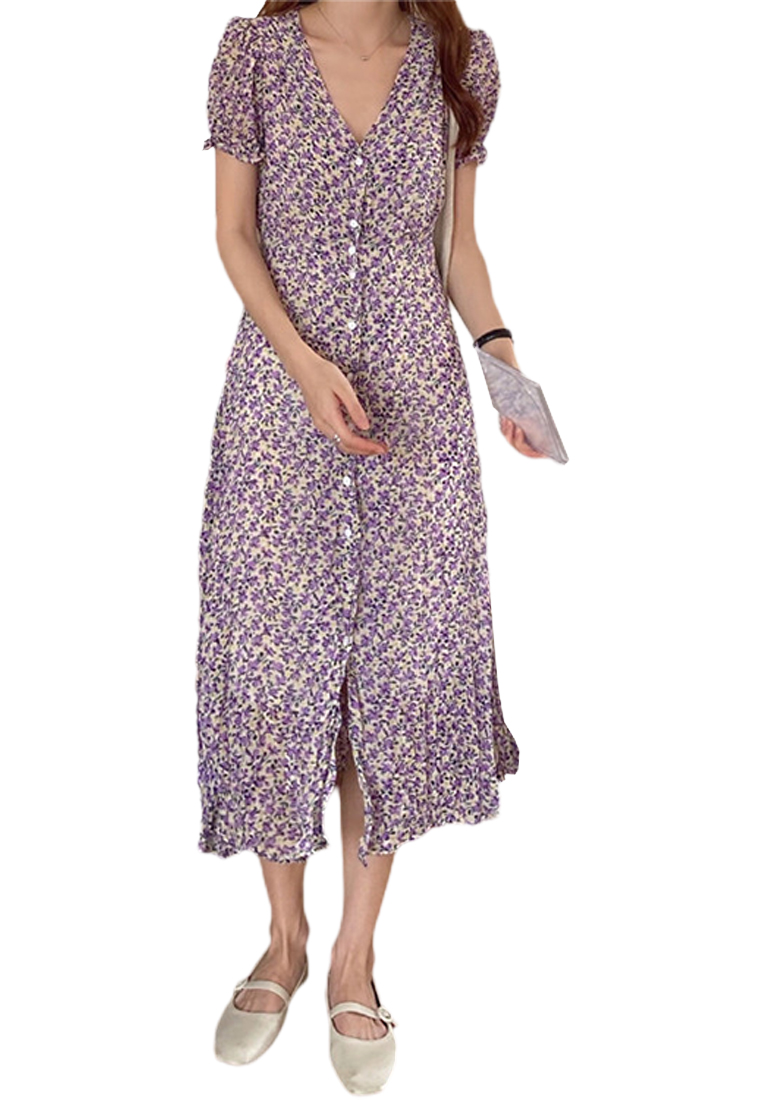 2024 temperament chiffon dress CA24041056PU