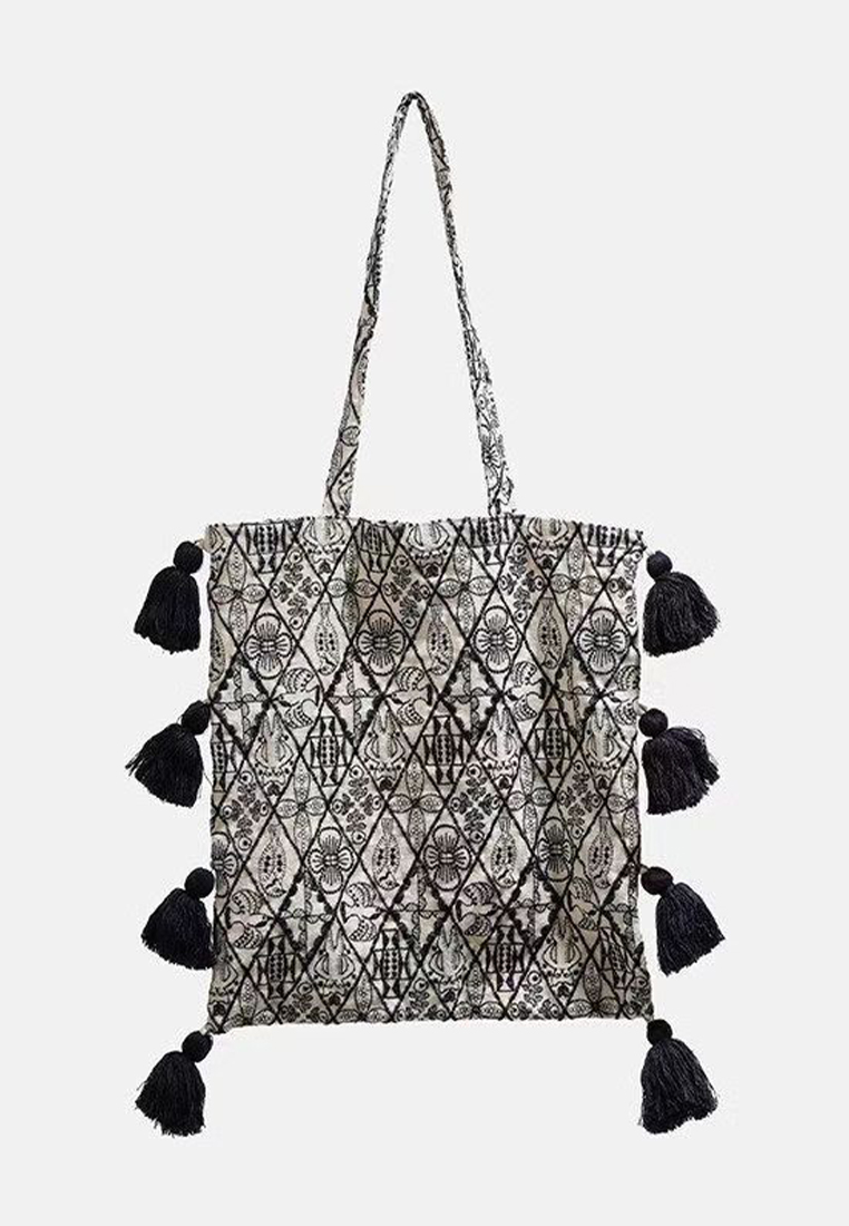 New Large-Capacity Single Shoulder Canvas Bag CA25061758BL