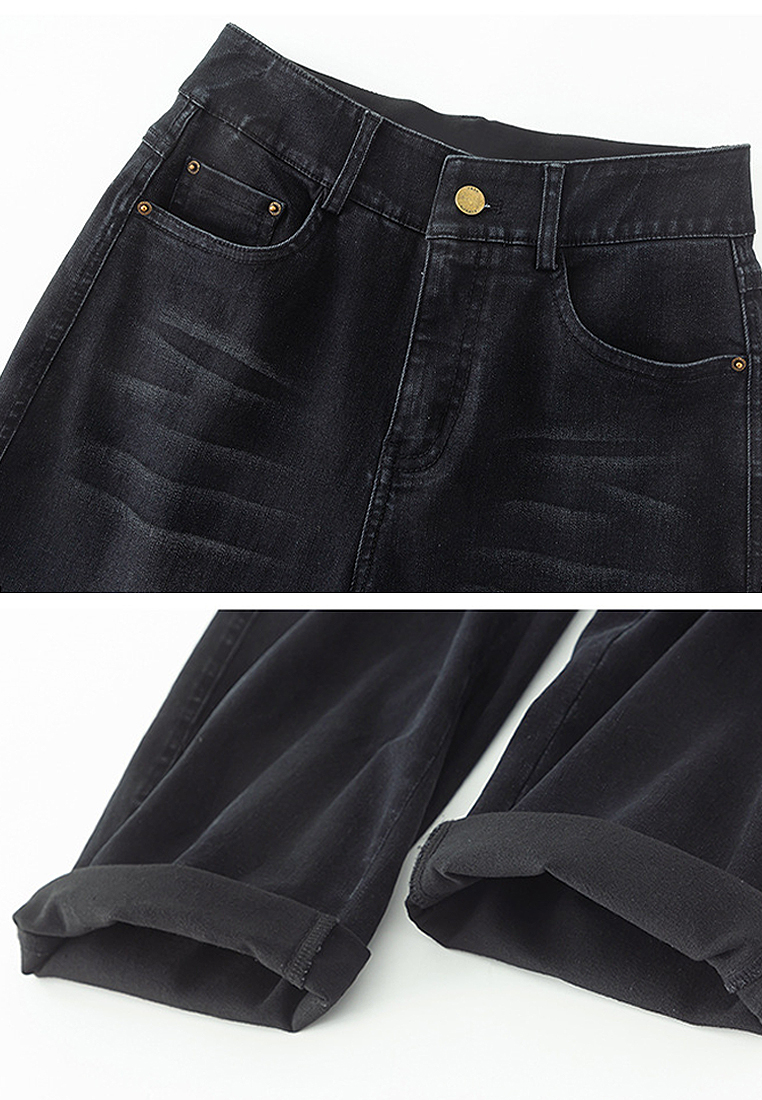 Fashionable, stylish, comfortable and skin friendly cotton nine-point jeans CA101958