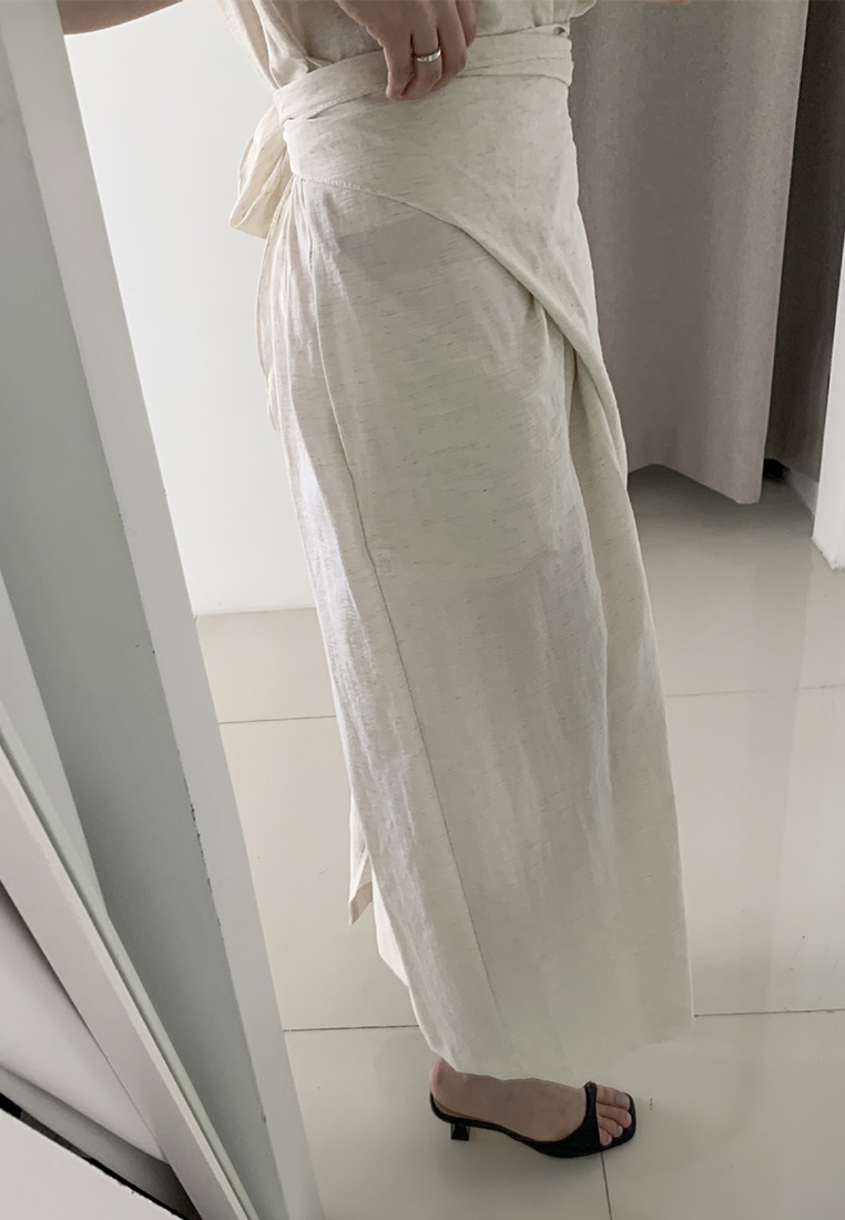 Elegant temperament sleeveless strapless dress CA25032733BE