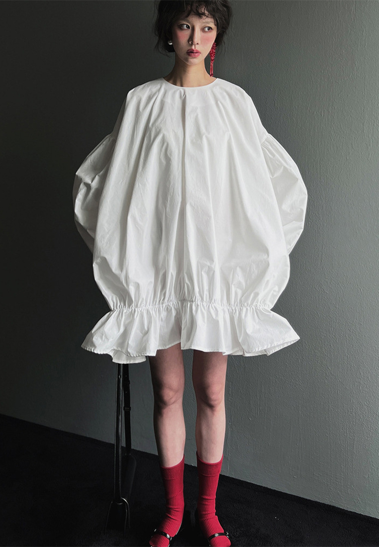 Korean Fashion Mesh Dress CA241128159W