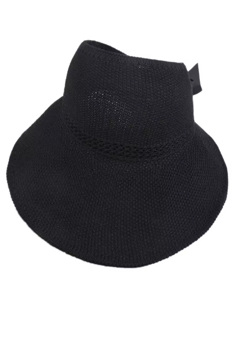 Bow Hollow Big Brim Folding Sunshade Fisherman Caps A22062408PI