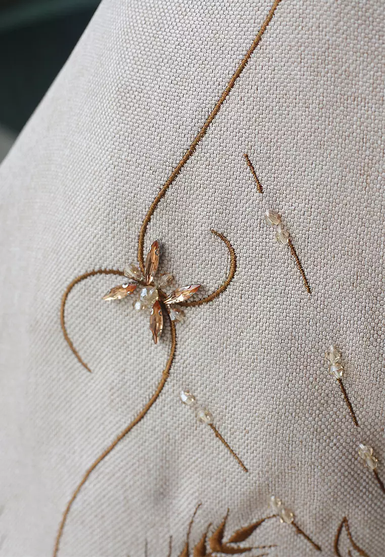 Temperament Embroidery Heavy Industry Dress CA24102530BE