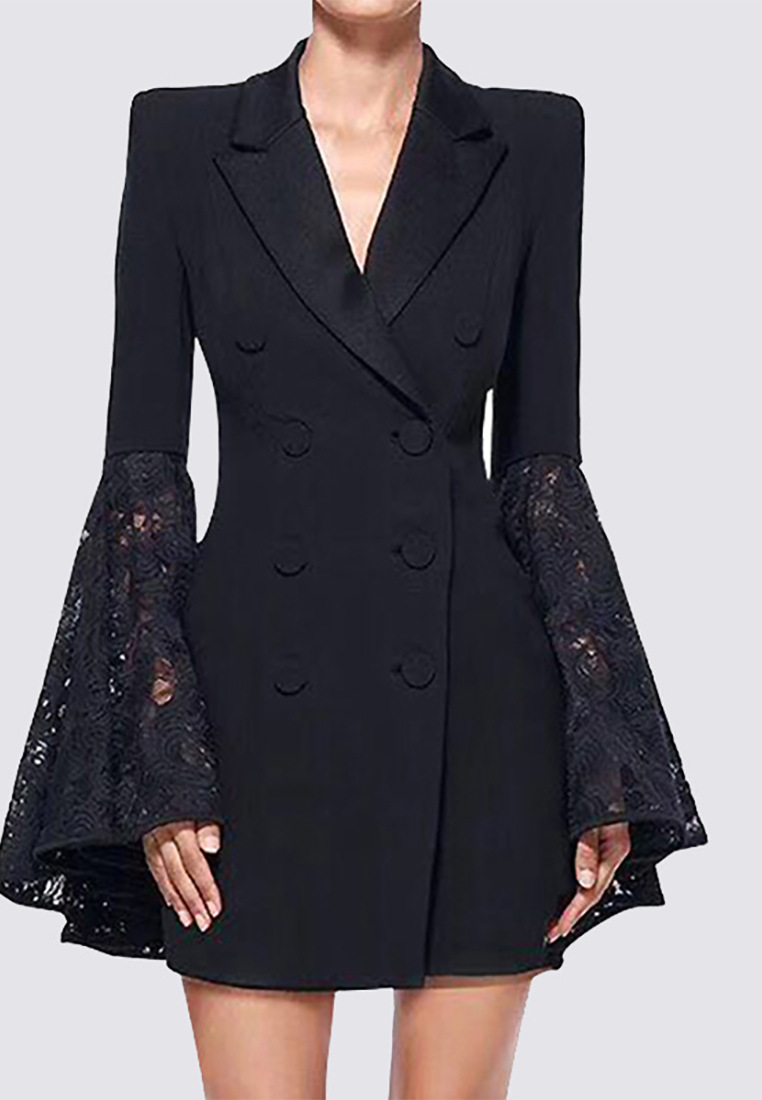 New Fall Black Fashion Blazer CA25101606BK