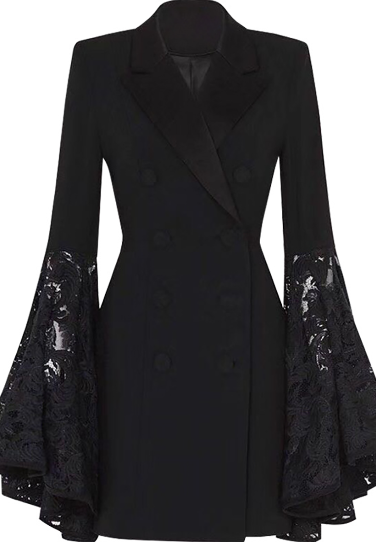 New Fall Black Fashion Blazer CA25101606BK