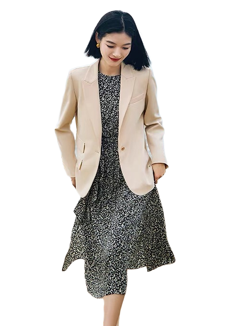 Casual niche pendant feeling women's small suit CA090806