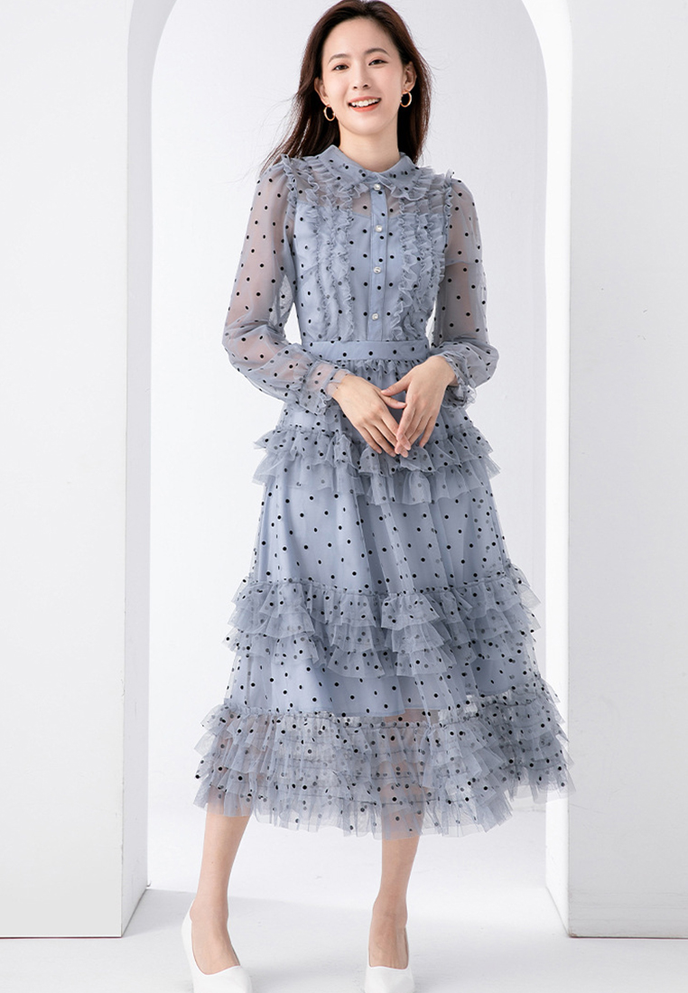 Fine Heavy Industry Slimming Dress CA241128106GY