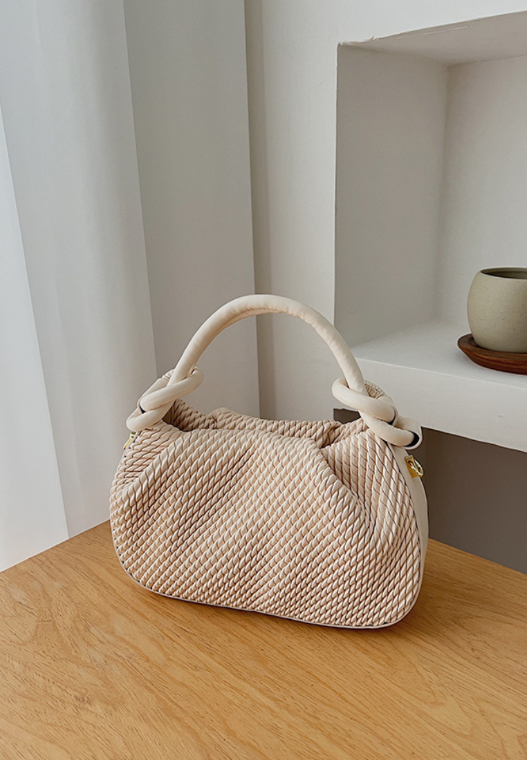 Retro Style Woven PU Leather Crossbody Bag K26051904