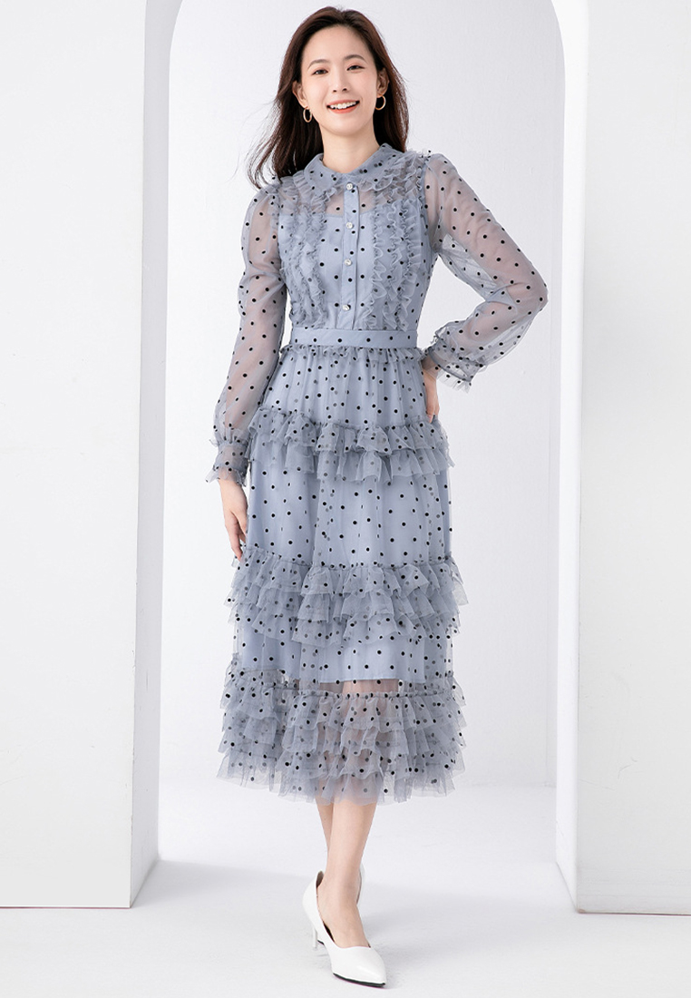 Fine Heavy Industry Slimming Dress CA241128106GY