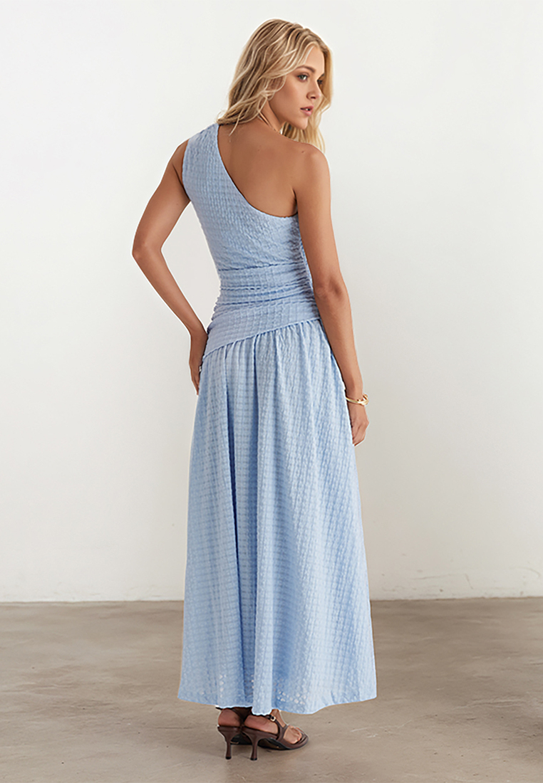 Summer solid color fashionable slim fit dress CA25042206BL