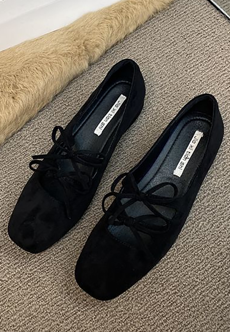 Vintage Double Bow Mary Jane Shoes CA25090206RD