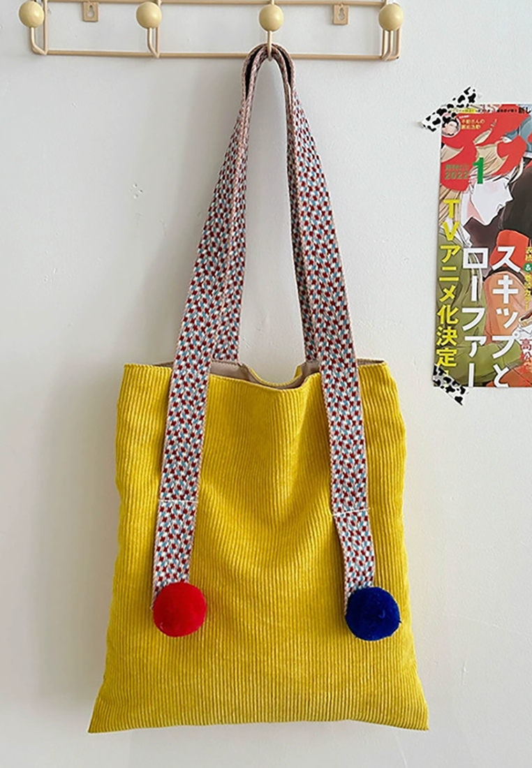 Original corduroy vintage cute handbag CA25030306BL