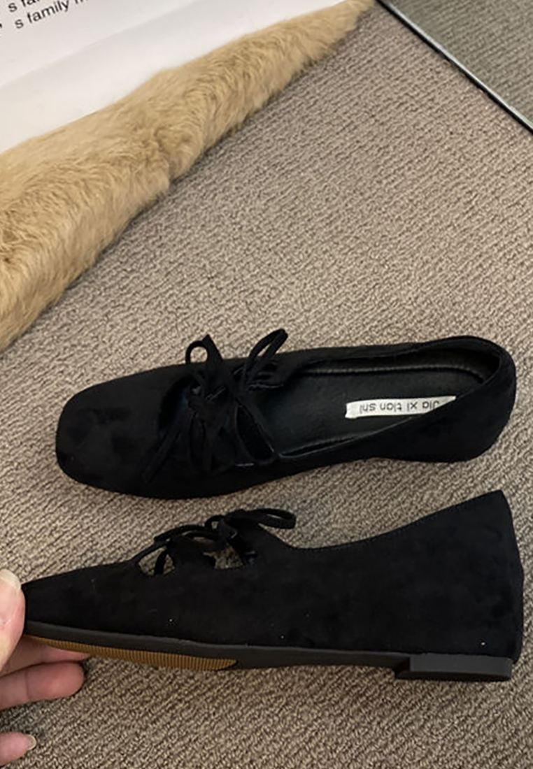 Vintage Double Bow Mary Jane Shoes CA25090206RD