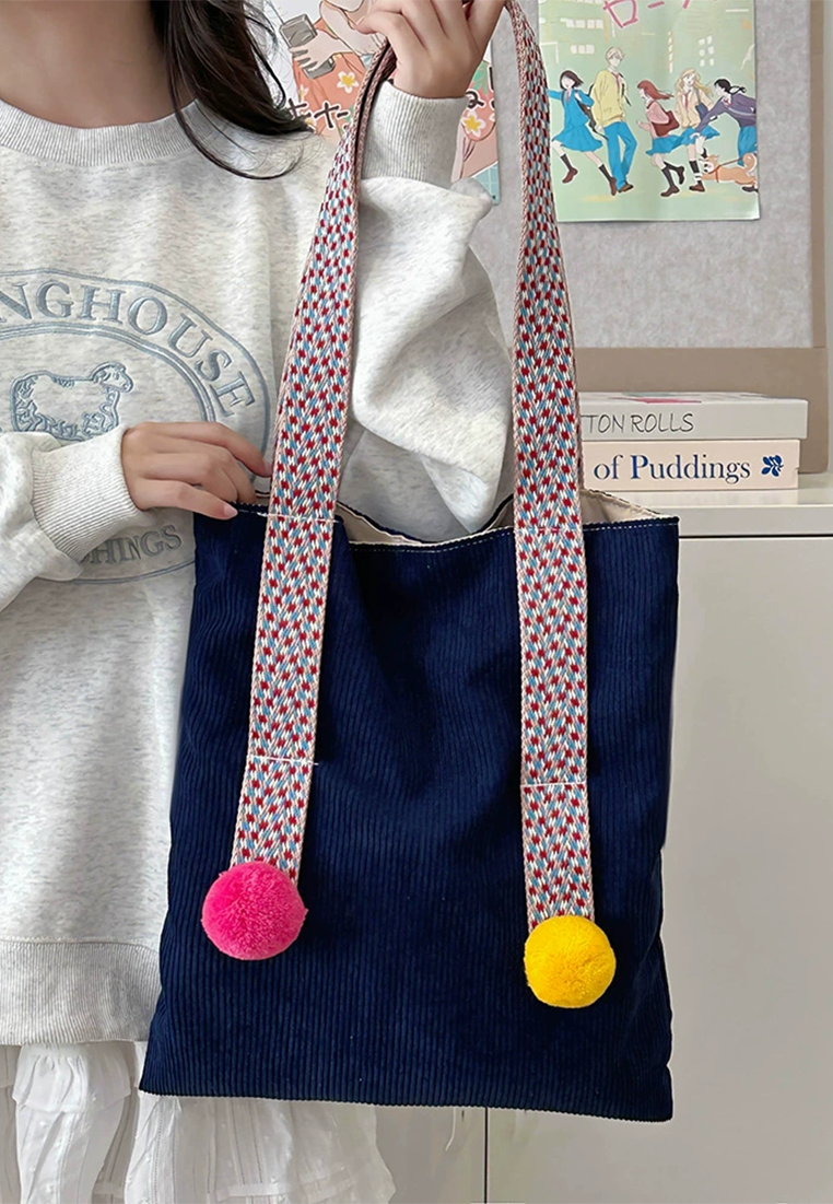 Original corduroy vintage cute handbag CA25030306BL