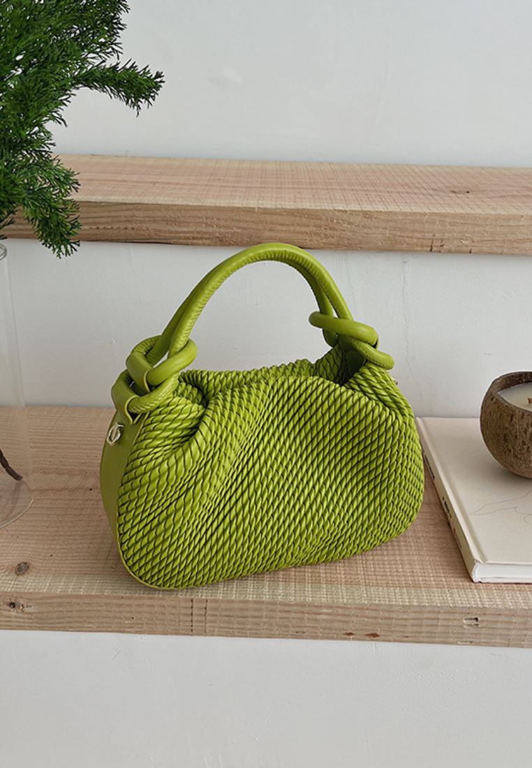 Retro Style Woven PU Leather Crossbody Bag K26051904