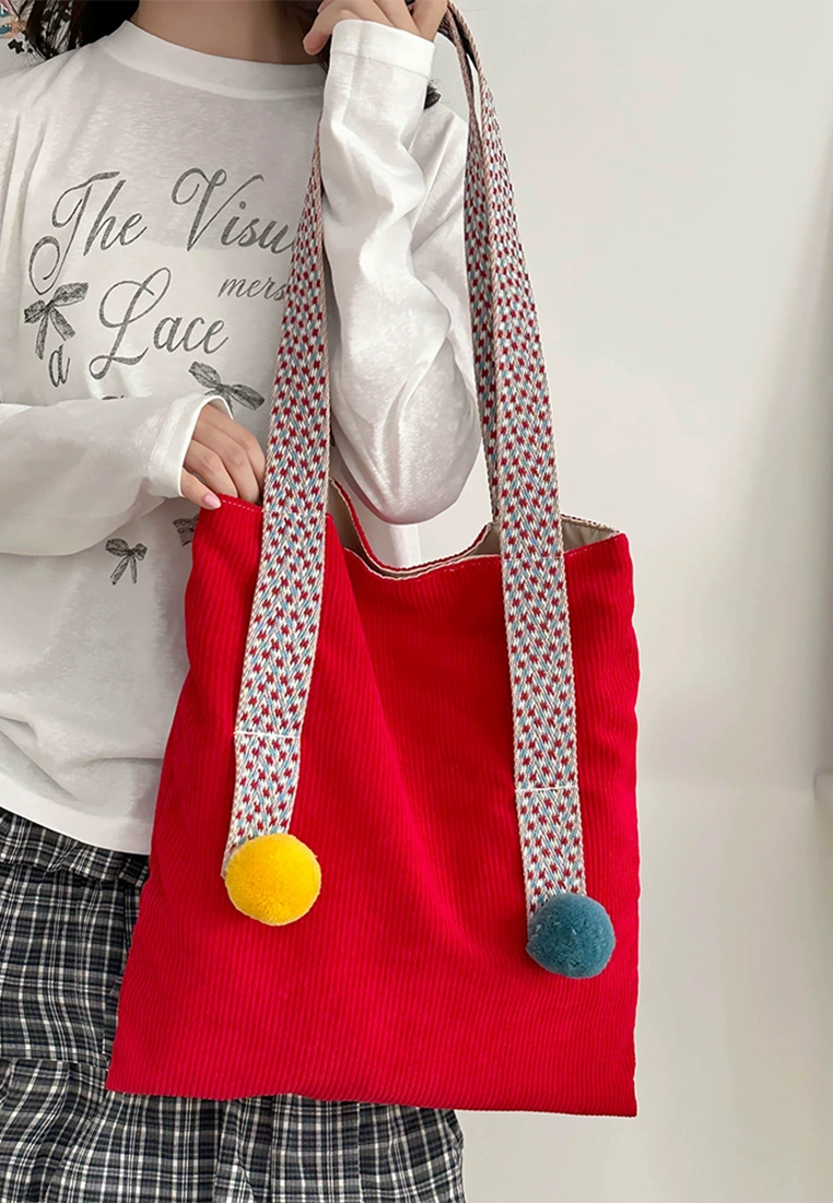 Original corduroy vintage cute handbag CA25030306BL