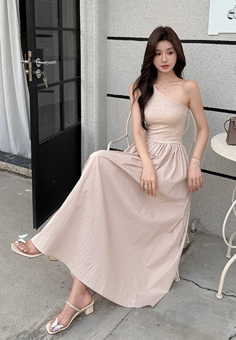 Summer Temperament Sleeveless Splicing Dress CA25060306BK