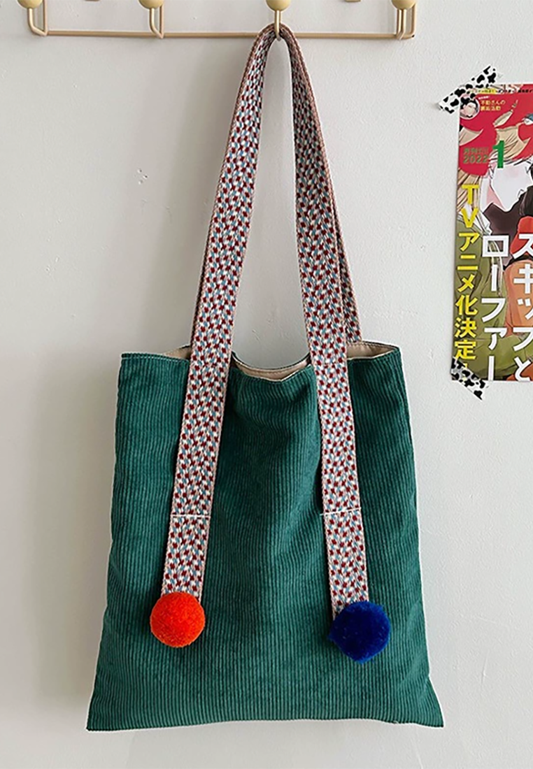 Original corduroy vintage cute handbag CA25030306BL