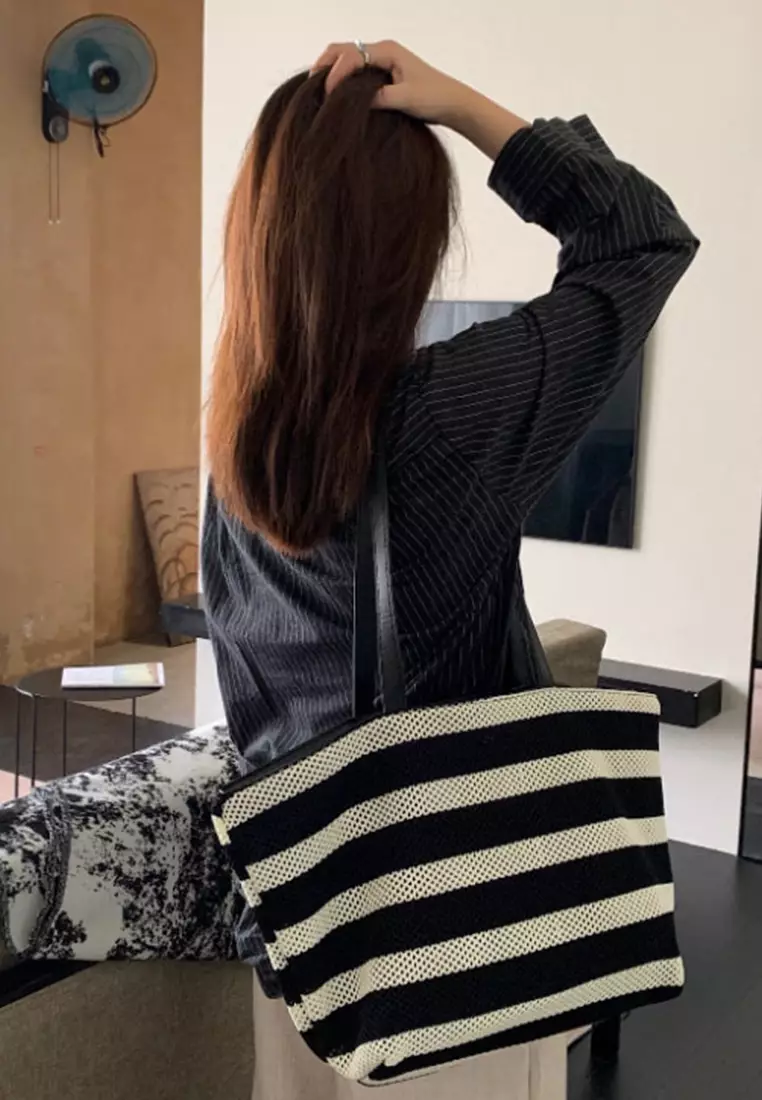 Korean style loose casual shirt with tied straps CA24092502BK