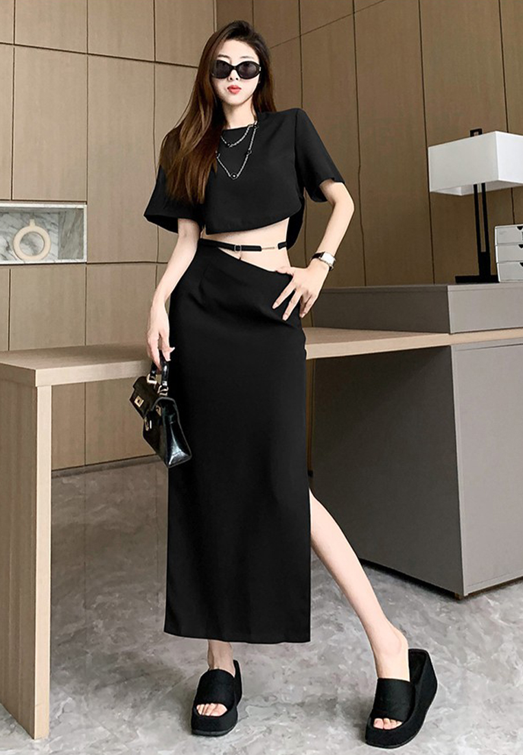 2023 Japanese-Korean Style Niche Chic Casual Set Dress CA061361BW