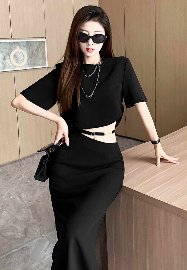 2023 Japanese-Korean Style Niche Chic Casual Set Dress CA061361BW