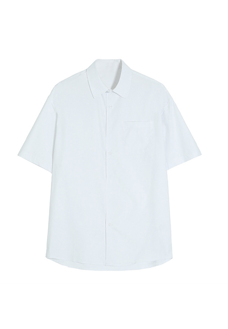 Men's summer simple short-sleeved shirt CA24051461W
