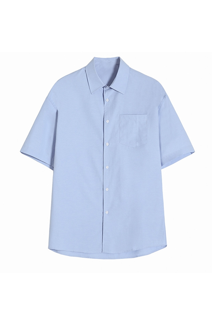 Men's summer simple short-sleeved shirt CA24051461W