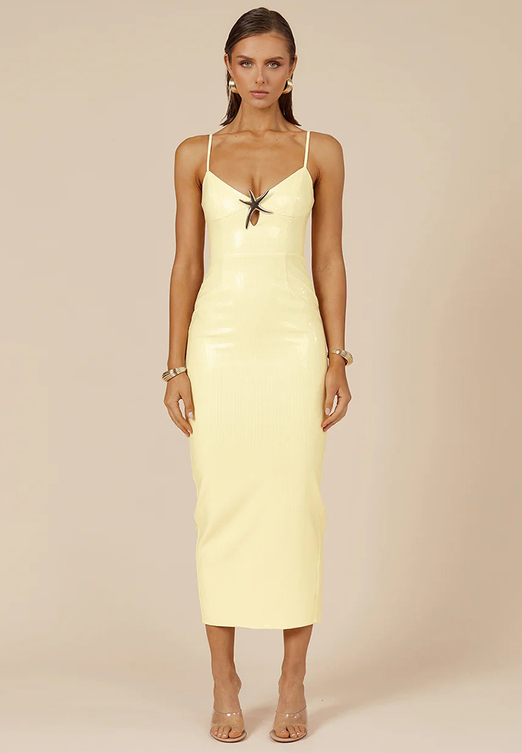 New suspender sequin printed dress CA25042261BE