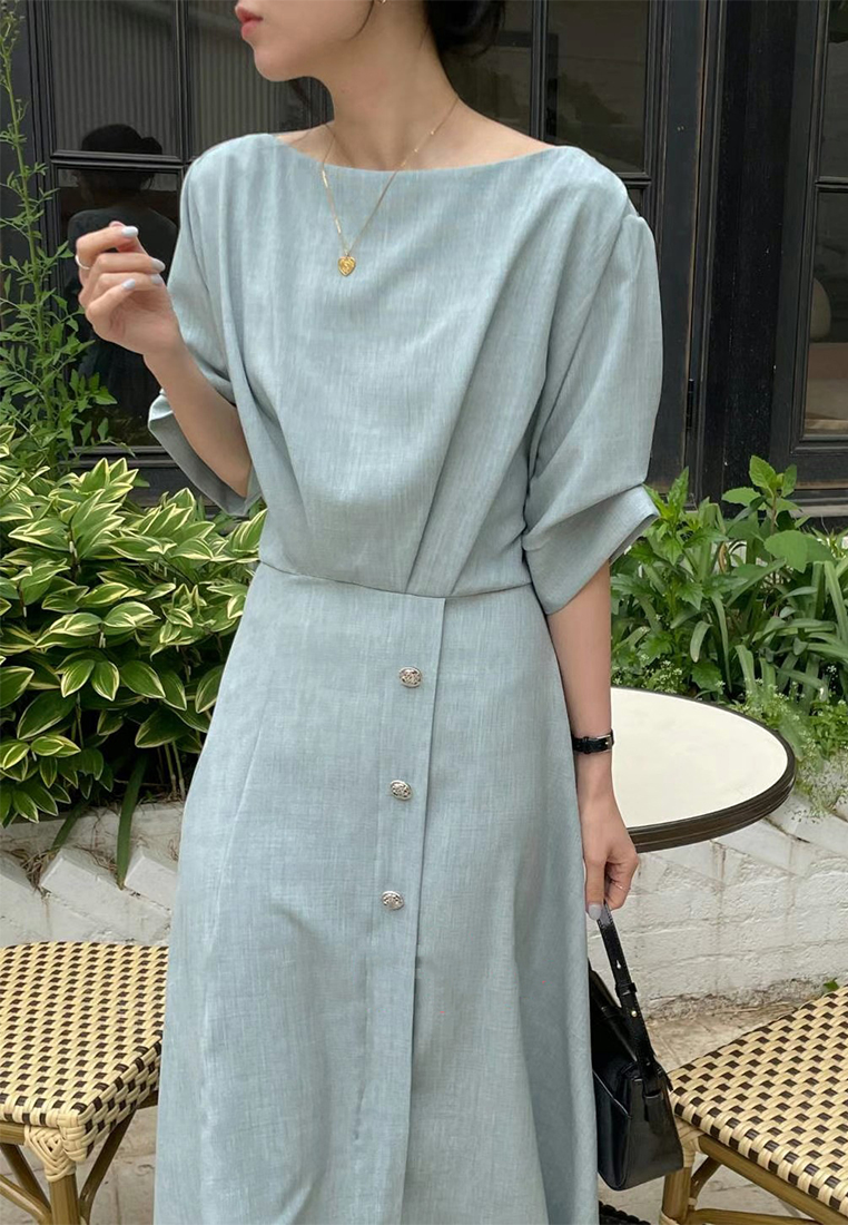 Summer New Arrivals Elegant Loose Dress CA25060361BL