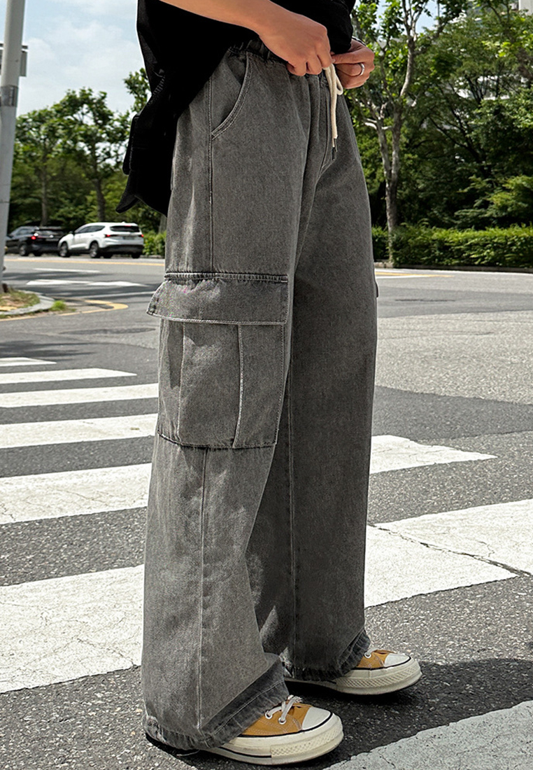 Men's summer loose overalls CA24051462
