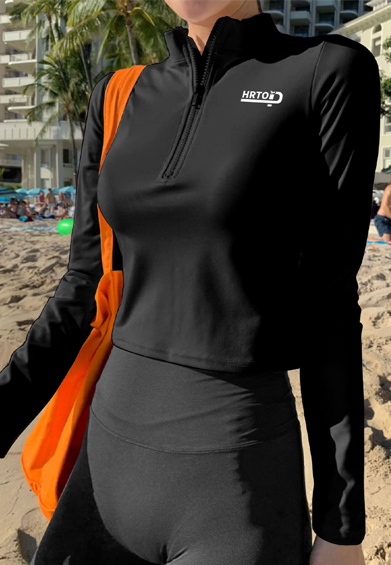 Sunscreen quick-drying high-waisted swimsuit set CA24032164BE