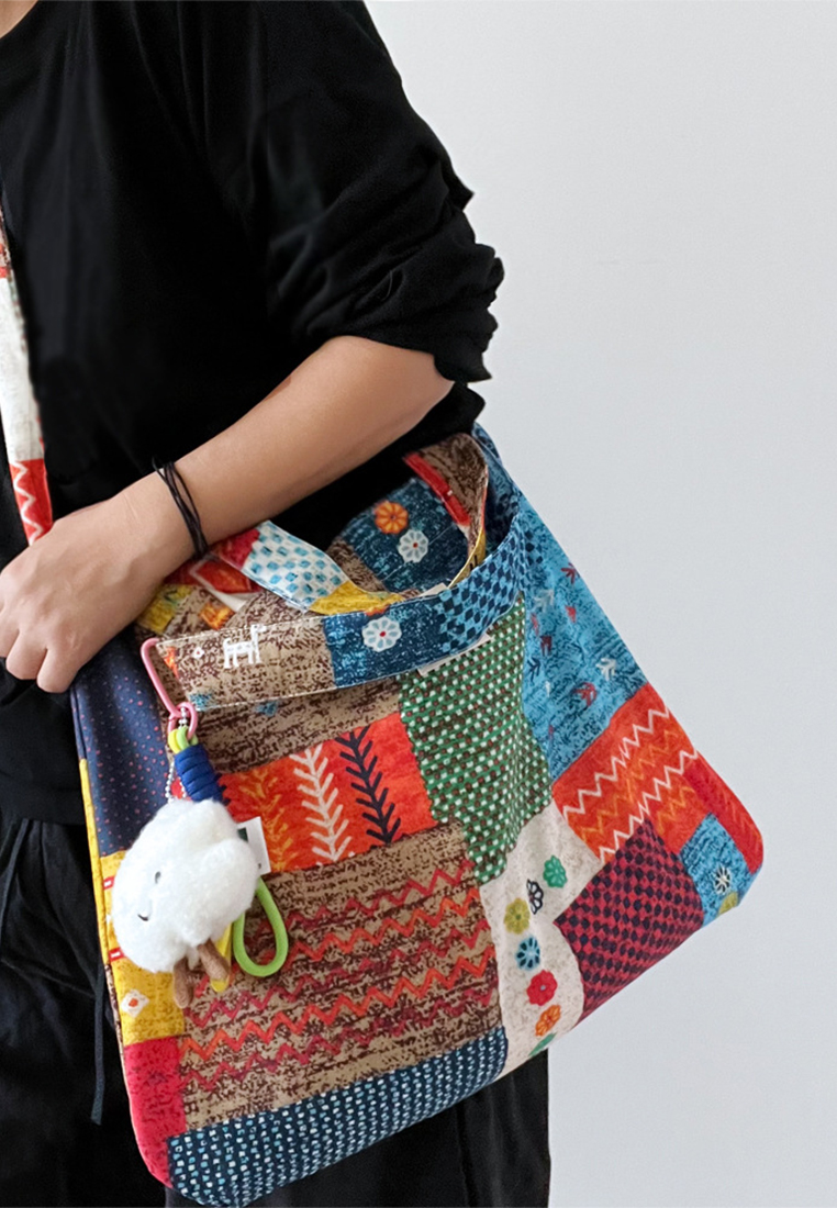 New Spring/Summer Ethnic Style Large-Capacity Crossbody Bag CA25061764MT